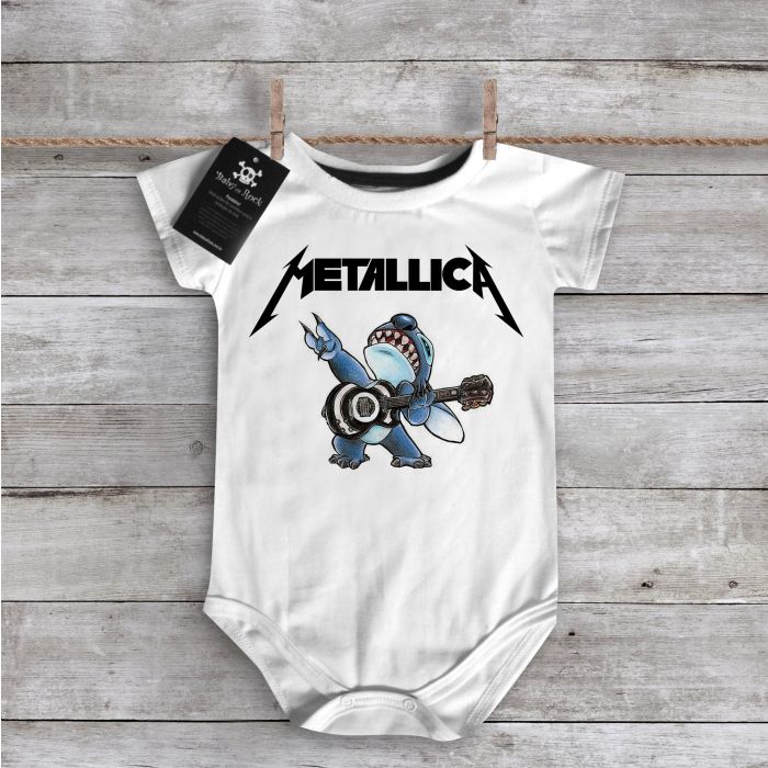 Baby | Body bebê Rock Metallica